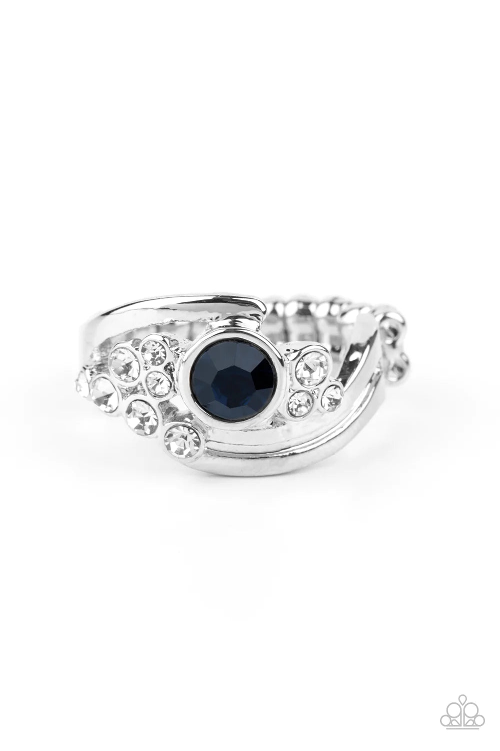 Anillo Paparazzi ~ GLOW a Fuse - Azul