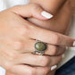 Aint No Mesa High Enough - Green - Paparazzi Ring Image