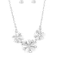 Effortlessly Efflorescent - White - Paparazzi Necklace Image