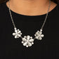 Effortlessly Efflorescent - White - Paparazzi Necklace Image