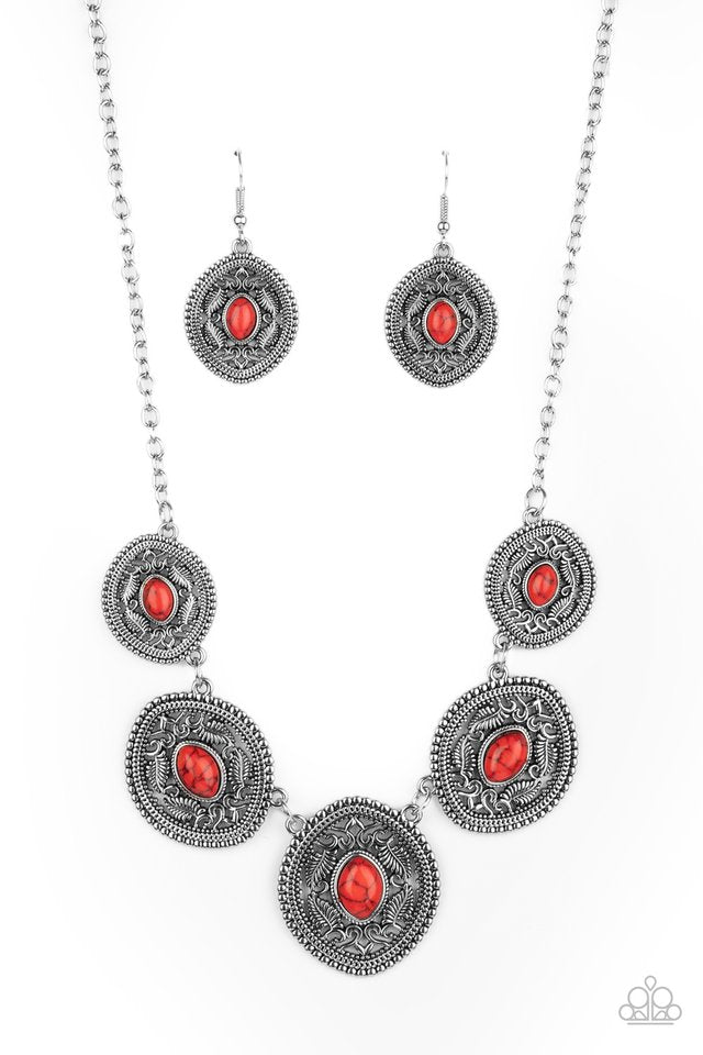 Alter ECO - Red - Paparazzi Necklace Image