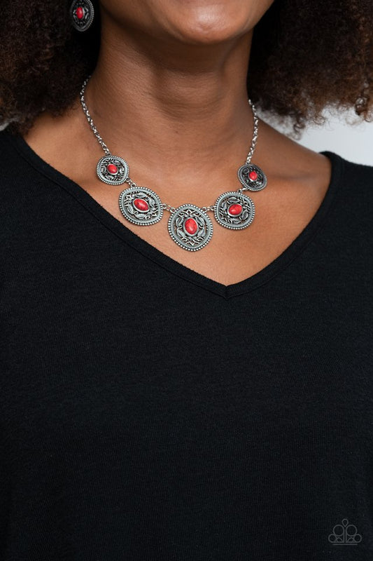 Alter ECO - Red - Paparazzi Necklace Image