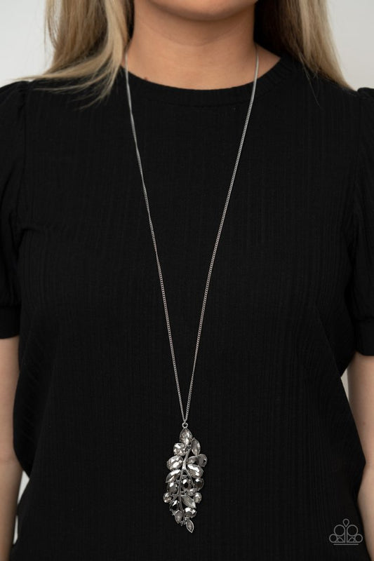 Take a Final BOUGH - Silver - Paparazzi Necklace Image