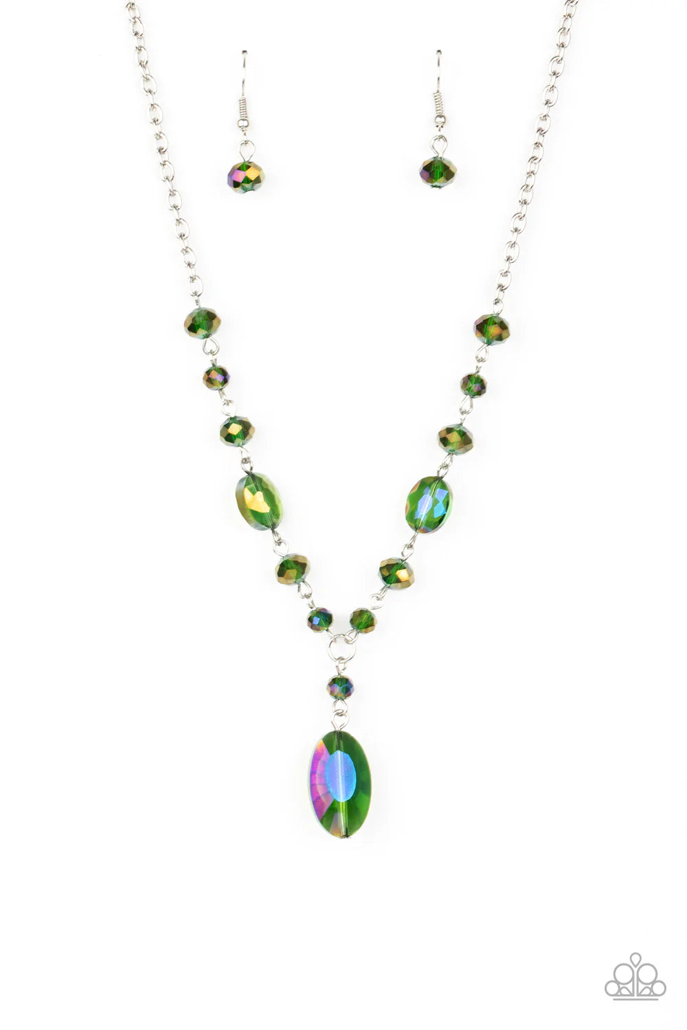 Paparazzi Necklace ~ Fashionista Week - Green