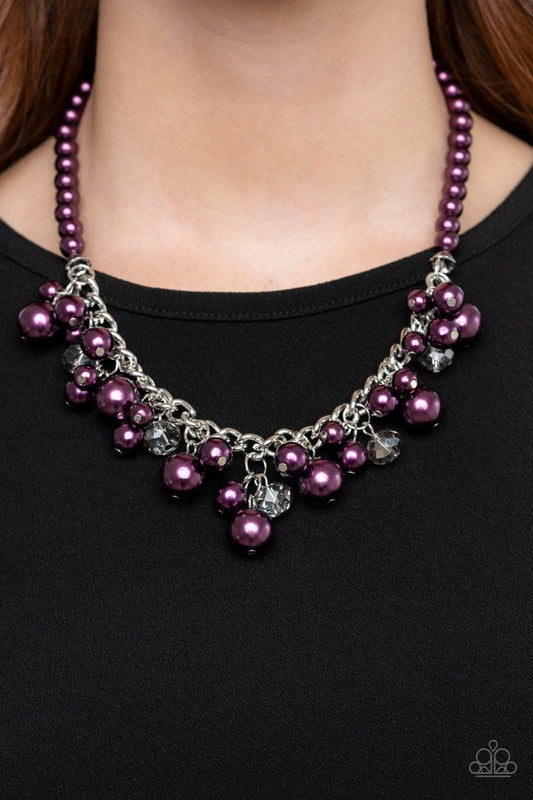 Prim and POLISHED - Purple - Paparazzi Necklace Image