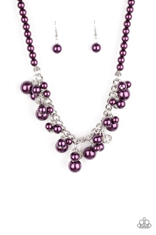 Prim and POLISHED - Purple - Paparazzi Necklace Image