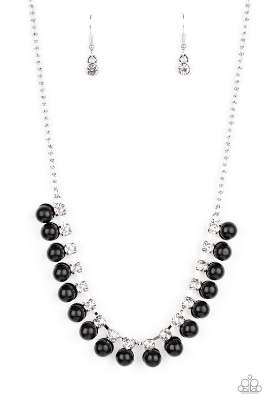 Frozen in TIMELESS - Black - Paparazzi Necklace Image