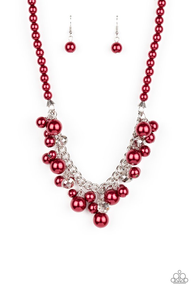 Prim and POLISHED - Red - Paparazzi Necklace Image