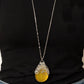 Tangled Gardens - Yellow - Paparazzi Necklace Image