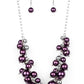 Uptown Upgrade - Purple - Paparazzi Necklace Image