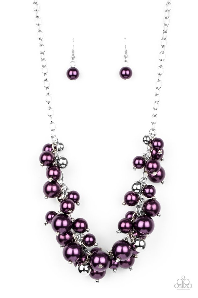 Uptown Upgrade - Purple - Paparazzi Necklace Image