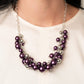 Uptown Upgrade - Purple - Paparazzi Necklace Image