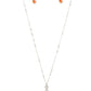 Stormy Shimmer - Orange - Paparazzi Necklace Image