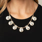 GLOW-Getter Glamour - Gold - Paparazzi Necklace Image