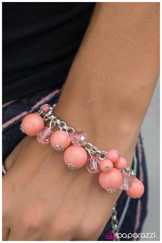 Pulsera Paparazzi ~ Mantente fresco - Rosa