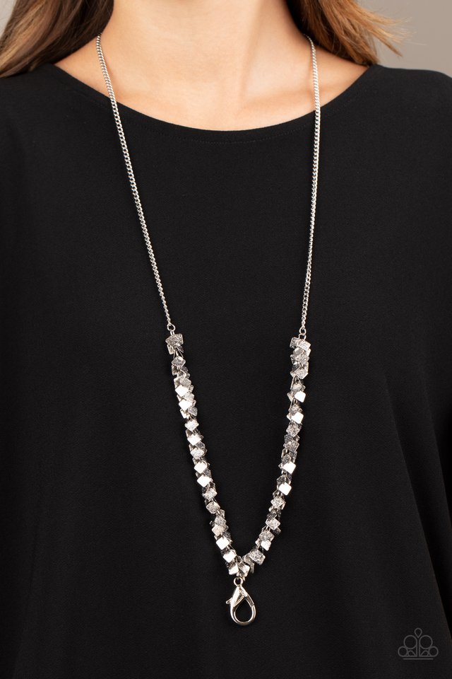 Paparazzi Necklace ~ Be Heard - Silver – Paparazzi Jewelry | Online ...