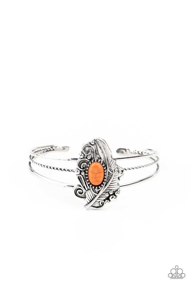 Sahara Solstice - Orange - Paparazzi Bracelet Image