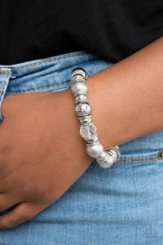 Take Your Best Shot - White - Paparazzi Bracelet Image