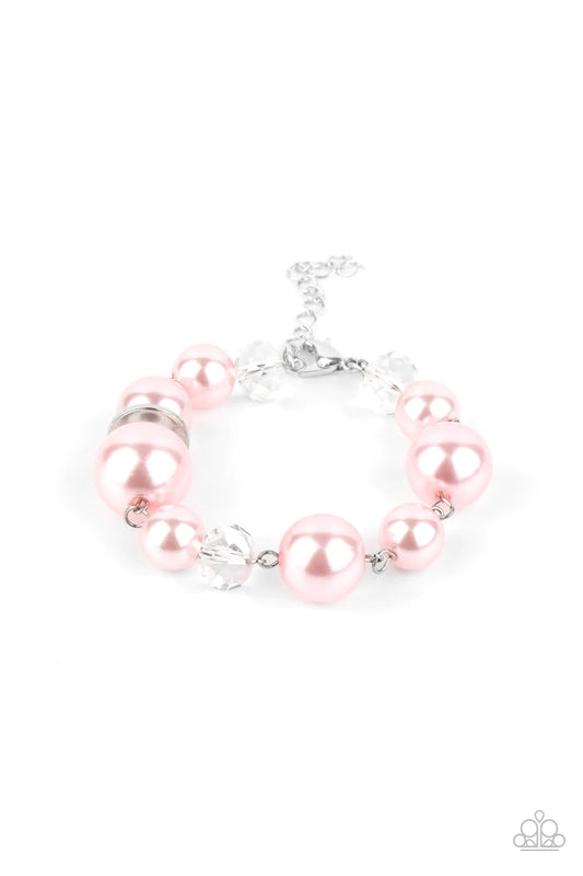 Paparazzi Bracelet ~ Glamour Gamble - Pink