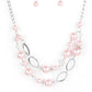 High Roller Status - Pink - Paparazzi Necklace Image