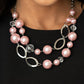 High Roller Status - Pink - Paparazzi Necklace Image