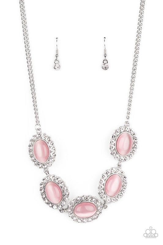 A DIVA-ttitude Adjustment - Pink - Paparazzi Necklace Image