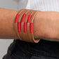 Country Colors - Red - Paparazzi Bracelet Image