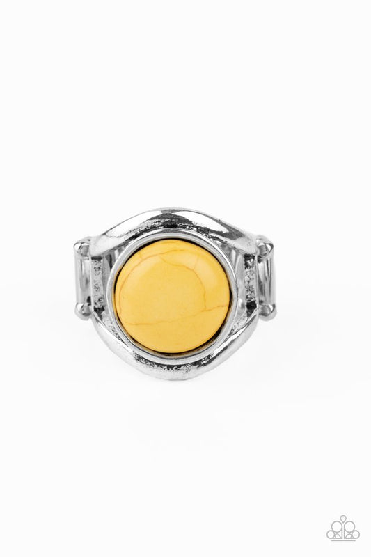 Mojave Native - Yellow - Paparazzi Ring Image