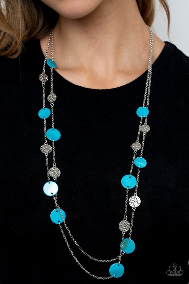 Ocean Soul - Blue - Paparazzi Necklace Image