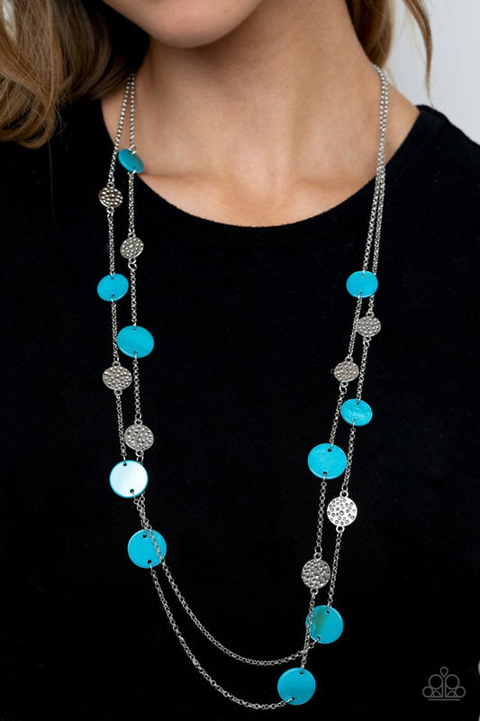 Ocean Soul - Blue - Paparazzi Necklace Image