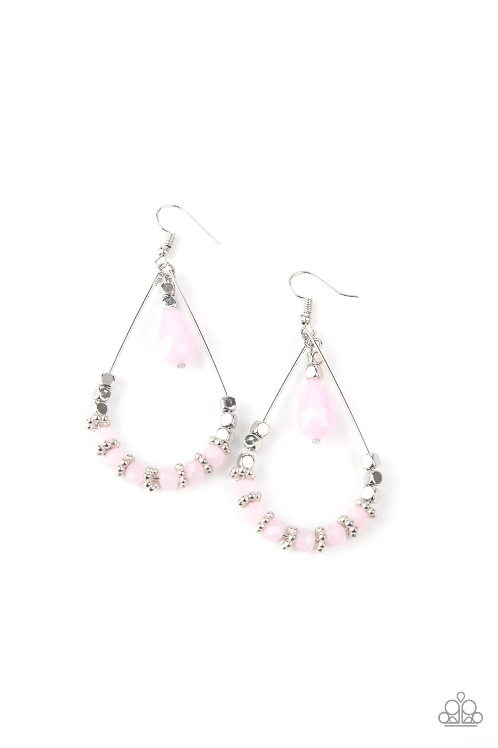 Paparazzi Earring ~ Lovely Lucidity - Pink