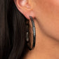 TREAD All About It - Black - Paparazzi Earring Image