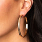 TREAD All About It - Gold - Paparazzi Earring Image