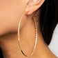 Diamondback Diva - Gold - Paparazzi Earring Image