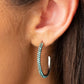 Dont Think Twice - Blue - Paparazzi Earring Image