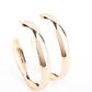 BEVEL In It - Gold - Paparazzi Earring Image