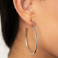 Basic Bombshell - Silver - Paparazzi Earring Image