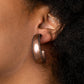 Burnished Benevolence - Copper - Paparazzi Earring Image