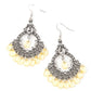 Lyrical Luster - Yellow - Paparazzi Earring Image