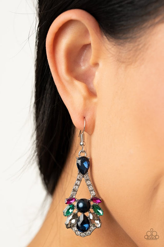 Prismatic Presence - Mutli - Paparazzi Earring Image