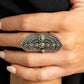 Shield in Place - Green - Paparazzi Ring Image