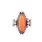 Pioneer Paradise - Orange - Paparazzi Ring Image