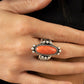 Pioneer Paradise - Orange - Paparazzi Ring Image