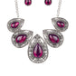 Opal Auras - Purple - Paparazzi Necklace Image