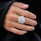 Here Comes the Boom! - White - Paparazzi Ring Image