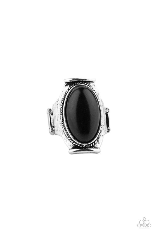 Desert Healer - Black - Paparazzi Ring Image