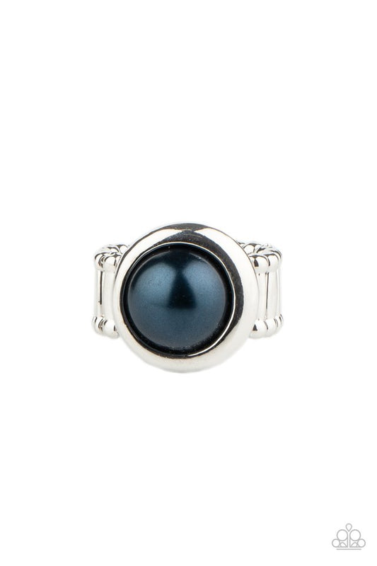 Prim and PROSPER - Blue - Paparazzi Ring Image