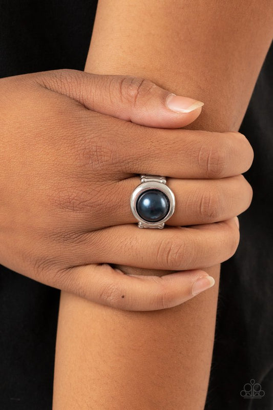 Prim and PROSPER - Blue - Paparazzi Ring Image