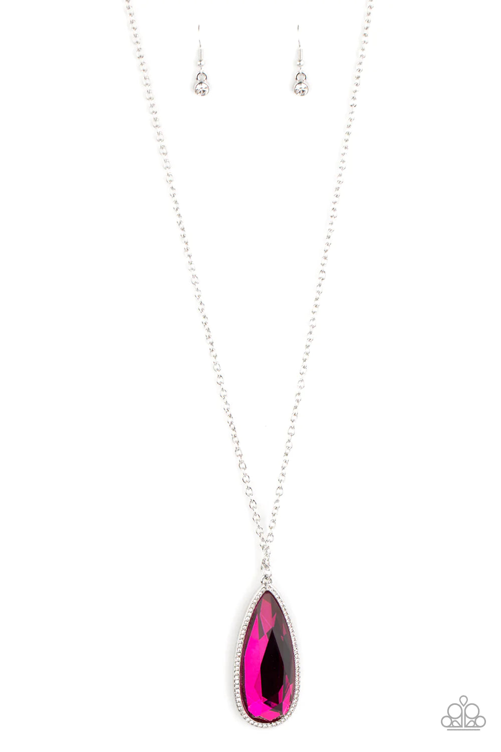Paparazzi Necklace ~ Watch Out For REIGN - Pink