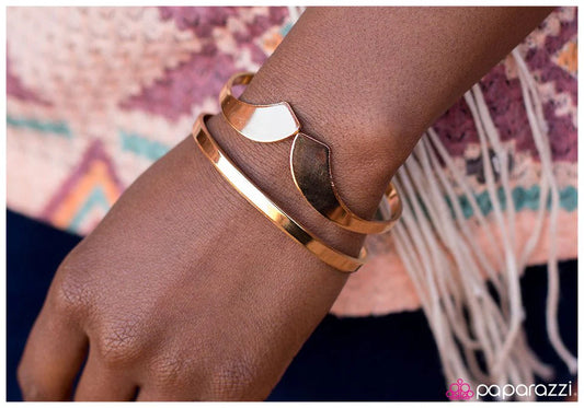 Pulsera Paparazzi ~ Southern Belle - Oro